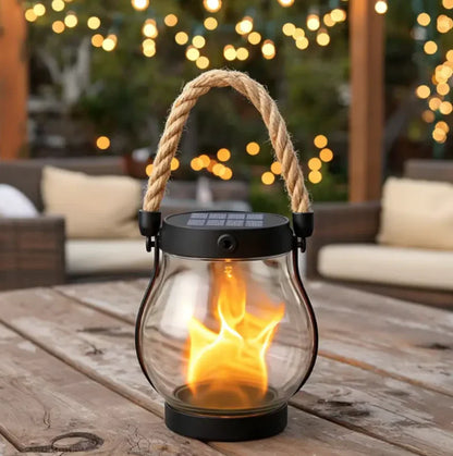 ZERMAA™ Solar Flame Lantern