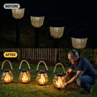 ZERMAA™ Solar Flame Lantern