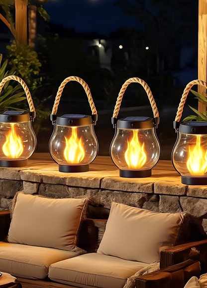 ZERMAA™ Solar Flame Lantern