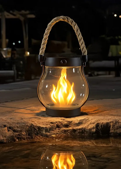 ZERMAA™ Solar Flame Lantern